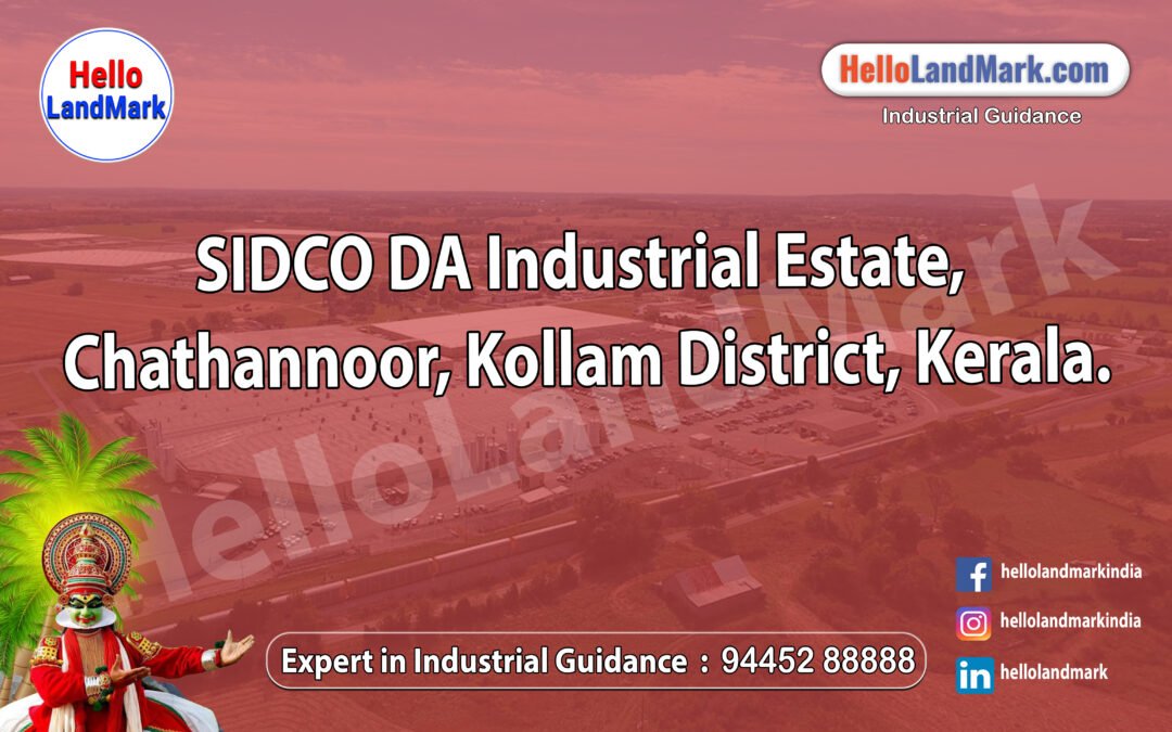 SIDCO DA Industrial Estate, Chathannoor, Kollam District, Kerala