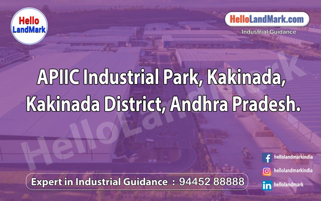 APIIC Industrial Park, Kakinada, Kakinada District, Andhra Pradesh