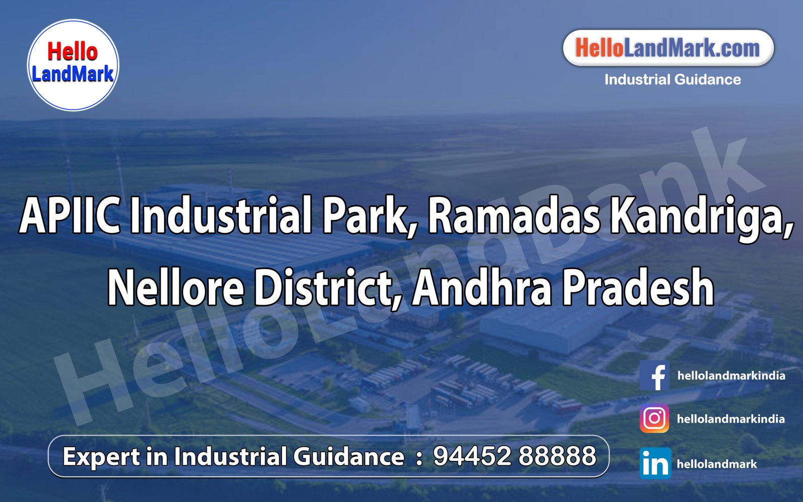 APIIC Industrial Park, Ramadas Kandriga, Nellore District, Andhra ...