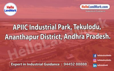 APIIC Industrial Park, Tekulodu, Ananthapur District, Andhra Pradesh