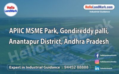 APIIC MSME Park, Gondireddy palli, Anantapur District, Andhra Pradesh