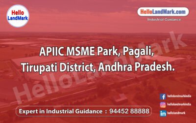 APIIC MSME Park, Pagali, Tirupati District, Andhra Pradesh