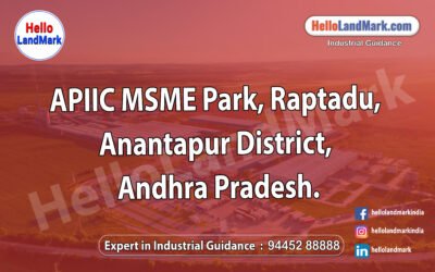 APIIC MSME Park, Raptadu, Anantapur District, Andhra Pradesh