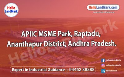 APIIC MSME Park, Raptadu, Ananthapur District, Andhra Pradesh