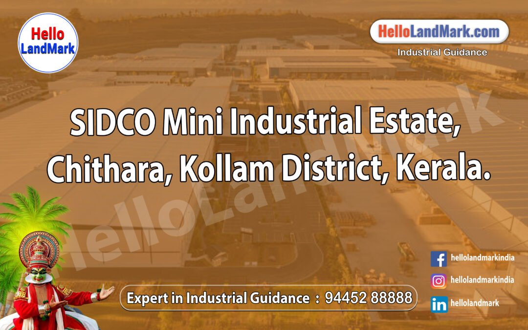 SIDCO Mini Industrial Estate, Chithara, Kollam District, Kerala