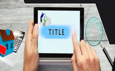 Detailed title search for industrial property