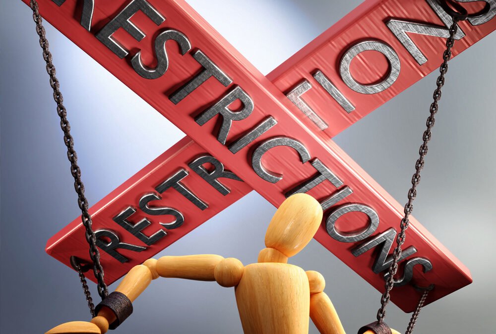 Describe land use restrictions for heavy industries