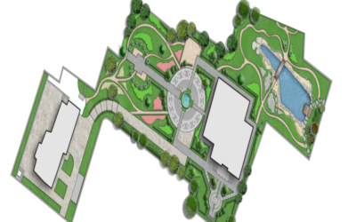 Describe key physical features of commercial development sites