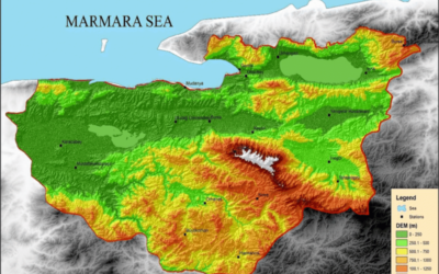 Define usable land area after slope analysis