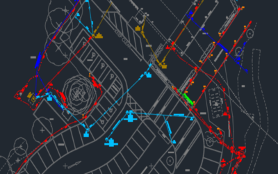Detailed review of underground utility layout requirements