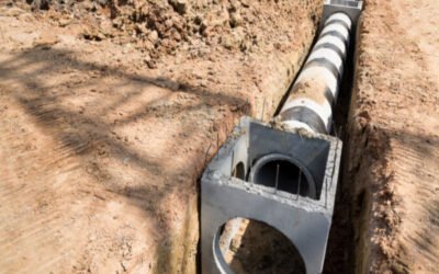 Describe stormwater drainage systems on commercial properties