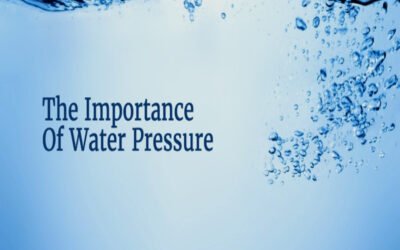 Explain importance of water pressure in commercial utilities