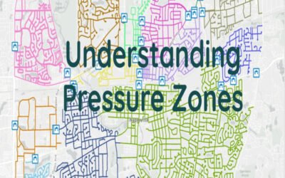 Define pressure zones in municipal water systems