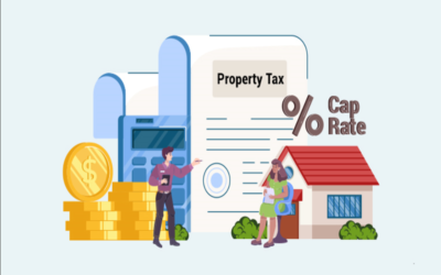 Explain cap rate use in commercial property analysis