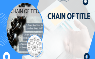 Establish chain of title for clear ownership history