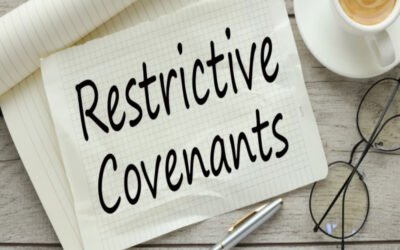 Define restrictive covenants in commercial property deeds