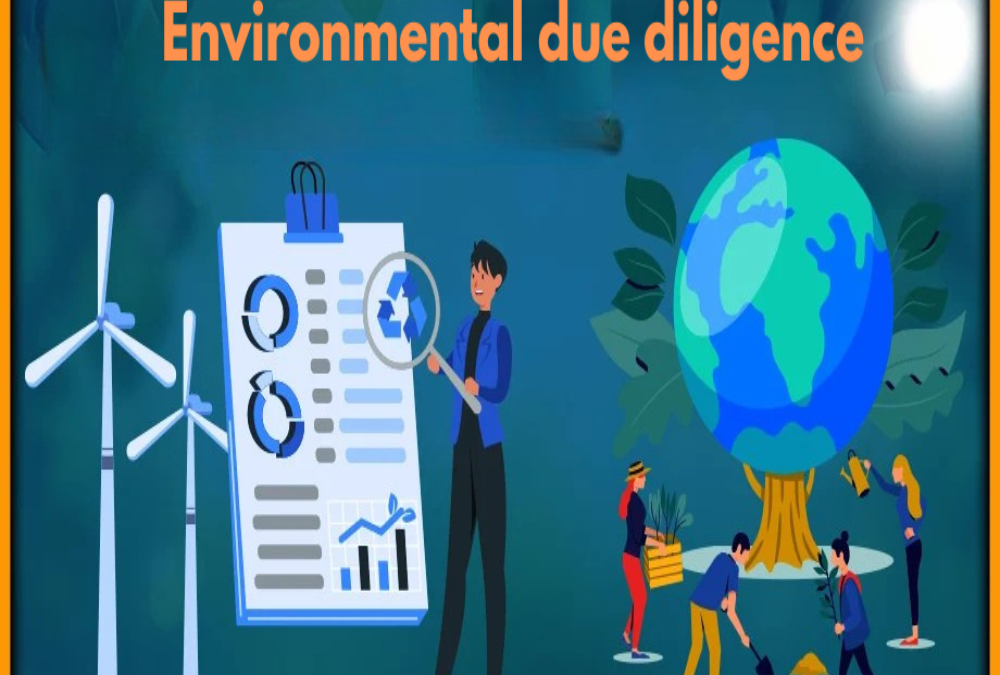 Define environmental due diligence before site purchase