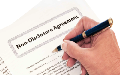 Define non-disclosure agreements in industrial deals