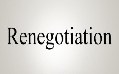 Introduction to deal renegotiation strategies