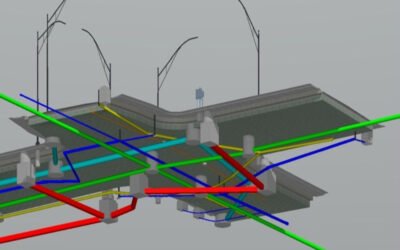 Detailed view of utility access in locality