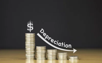 Define depreciation in industrial asset valuation