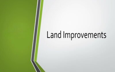 Describe common land improvement costs in industrial projects
