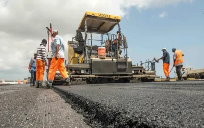Establish road construction costs within industrial sites