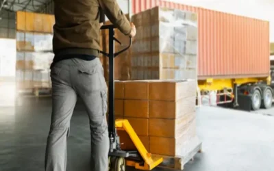 Explain loading access design in commercial logistics sites
