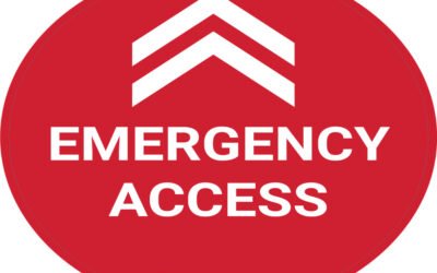 Establish emergency access compliance in site planning