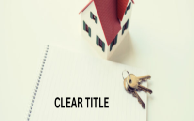 Who ensures clear title before closing?