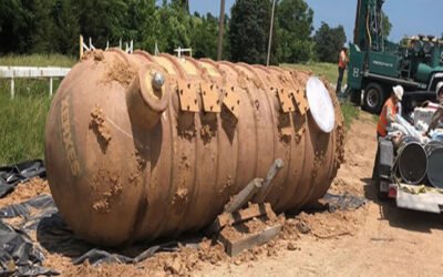 What types of hazardous substances were previously stored?