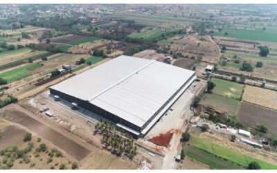 What is the absorption rate for industrial land locally?