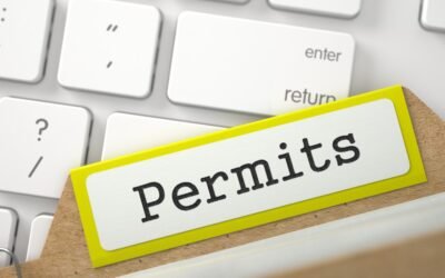 What permits are needed for utility installation?