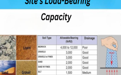 What is the site’s load-bearing capacity?