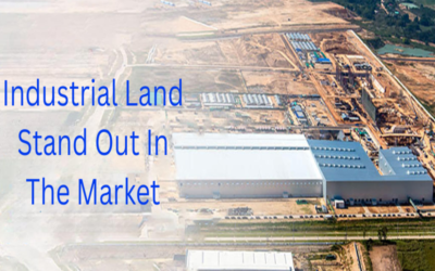 What makes this industrial land stand out in the market?