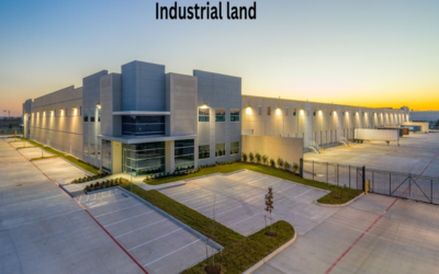 Who are local brokers that specialize in industrial land?