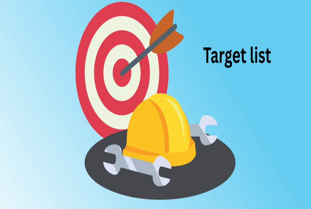 Who should be excluded from the target list (unqualified, wrong asset type)?