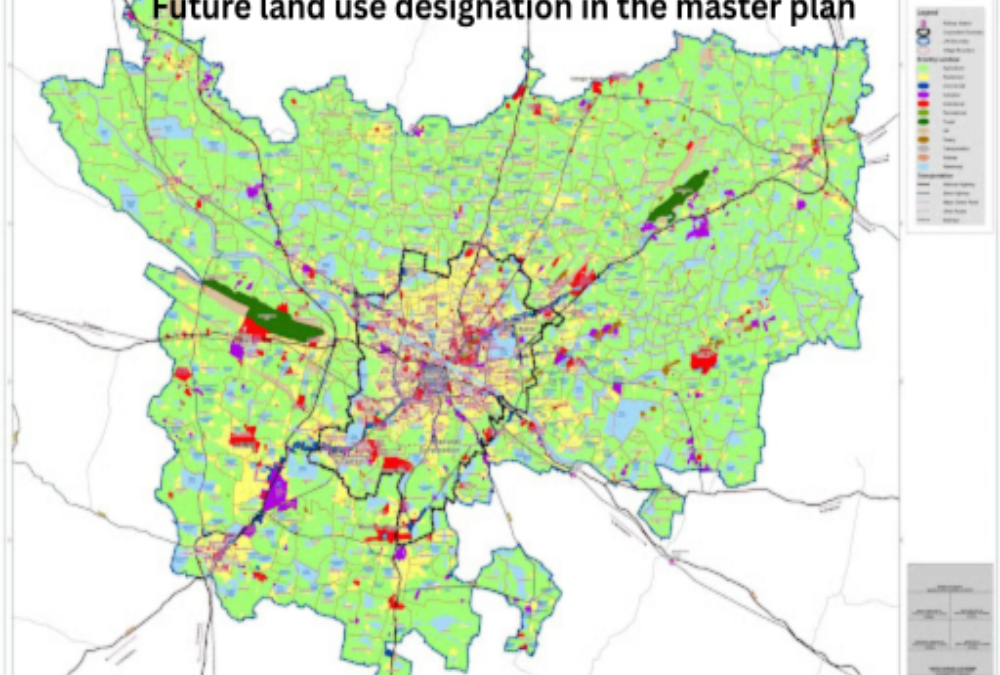 What is the future land use designation in the master plan?