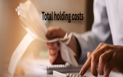 What are the total holding costs (taxes, insurance, security)?