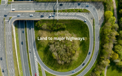  How close is the land to major highways or interstates?