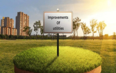 What improvements (roads, utilities, fencing) have been factored into the valuation?