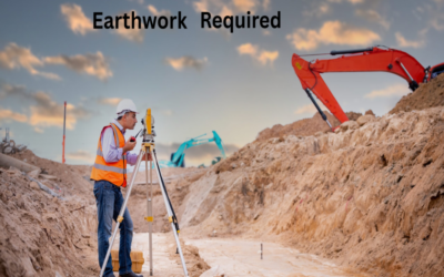 How much earthwork (cut and fill) is required?