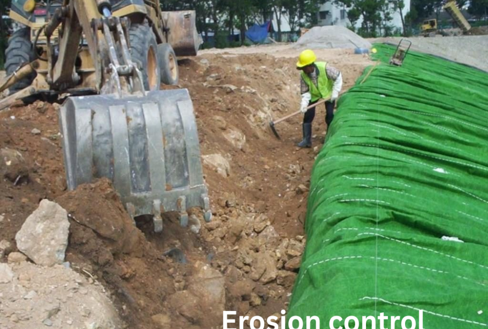 How much does erosion control add to the site budget?