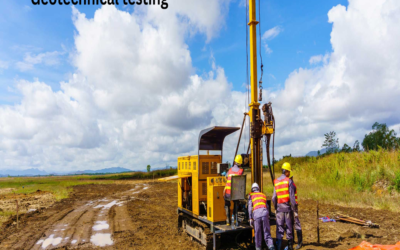 What are the fees for geotechnical testing and analysis?
