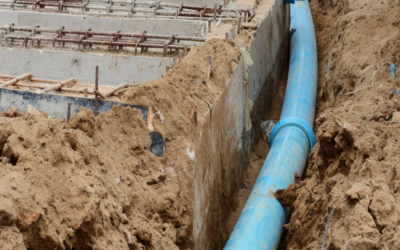 How much does it cost to extend sewer lines to the site?