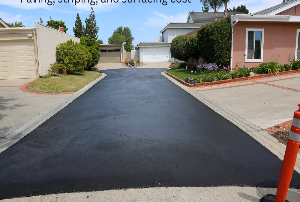 How much does paving, striping, and surfacing cost?
