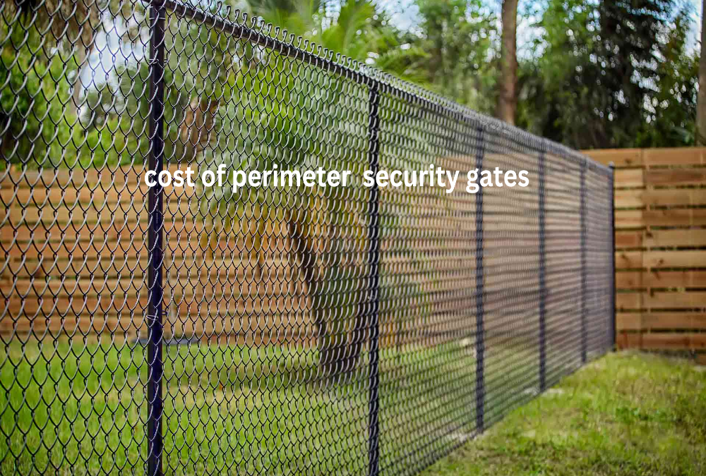 What is the cost of perimeter fencing or security gates?