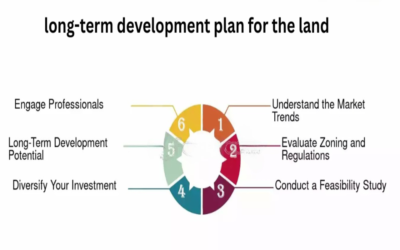 What is the long-term development plan for the land?
