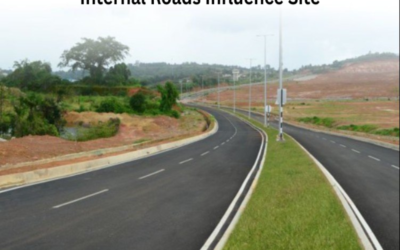 What kind of signage visibility is possible from the road?