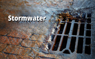 How is stormwater managed on-site?